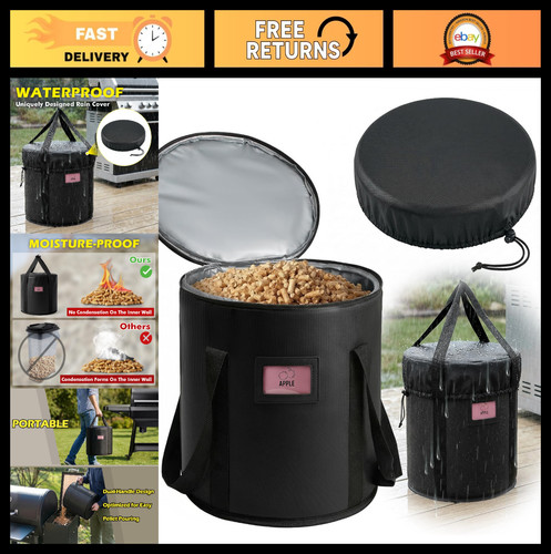 32lb wood pellet storage - pellet,